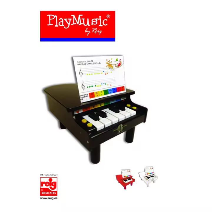 Piano De Cola Pequeño Negro Reig (7091) - 1