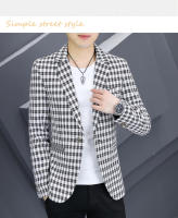 Nueva Chaqueta De Negocios Para Hombre 2024 De Alta Calidad Moda Casual Tendencia Gris Regular Cierre Frontal Soltero Polyester - details 2