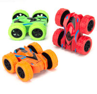 Coche De Maniobras Estelares Doble Cara 4pcs/2pcs/1pc Juguete De Inercia Para Juego Alto Material ABS Adecuado Para Edad 6-12 - details 8