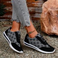 Zapatillas De Mujer 2024 Primavera/Otoño Moda Versátil Para Exterior Zapatos De Caminar Cómodos Con Cordones Casual Para Adultos - details 8
