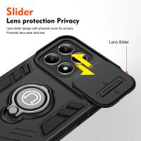 Carcasa Protectora De Lente Deslizante Para XIAOMI 14T pro POCO X6 REDMI NOTE 13 pro plus 4G 5G Con Soporte Metálico a Prueba De Golpes Y Arrugas - details 8