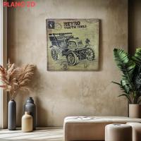 MEJORADA Cartel Metálico Retro – Placa de Metal Vintage con Diseño de Vehículos Clásicos – Decoración para Bar, Garaje, Hogar, Oficina – 29.6x29.6cm - details 10