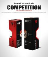 PGM Bola De Golf De Tres Capas Balones De Match Embalaje En Caja De Regalo Material De Goma Sintética Tipo De Bola Estándar Dureza 70 - details 6