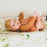 Cubierta De Camarín Para Mudanzas De Pañales Para Bebé Cubierta De Mesa De Cambio Elástica Para Recién Nacidos Ropa De Cama Regalo Para Bebé Unisex - details 2