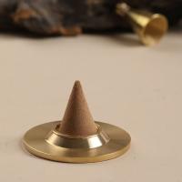 Bandeja De Incienso Estilo Antiguo Chino Con Torre De Cobre Puro Herramientas De Incienso Modelo De Torre Decoración De Escritorio DIY Conos De Incienso - details 4