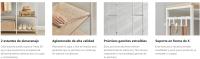 SONGMICS Armario de Ropa Portátil, Armario Plegable, Perchero, Organizador Armario, con Barras de Colgar, Estantes de Almacenamiento, Ganchos Extraíbles, 40 x 94,5 x 180 cm, Beige Natural - details 0