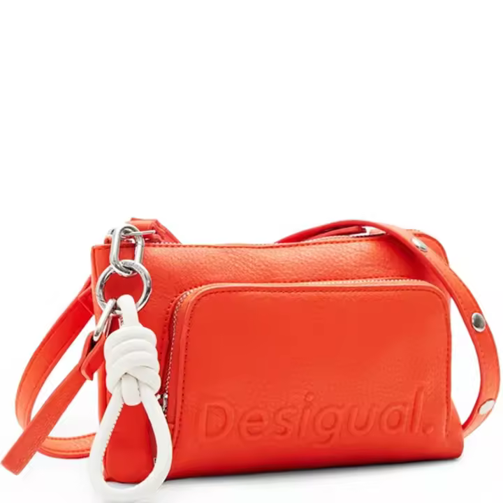 Desigual® Bolso Laranja Pequena de Mujer SAYP01 - 1