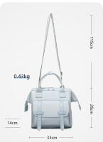 Bolsa De Diaper Multifuncional PANGDUBE Para Mamá Bolso De Mano Estilo Moda Bolsa Para Bebé Con Compartimentos Para Pañales - details 6