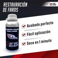 AREABOXES Kit Restauración Faros Coche – Polímero Líquido Profesional, Fácil y Rápido, Completo - details 5