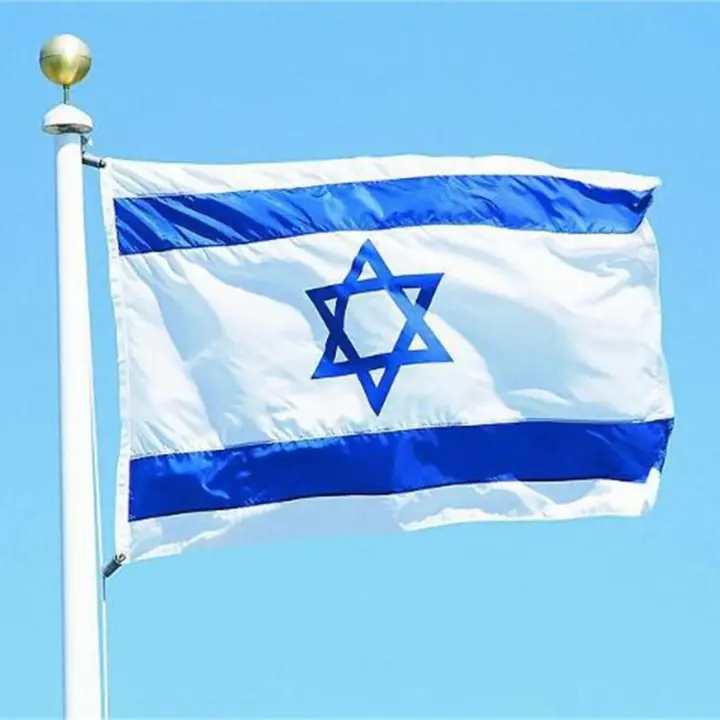 Bandera Nacional De Israel 90X150 Cm En Poliéster Con Grommets De Cobre Para Decoración Tienda De Suministros De Oficina Y Material Escolar - 1