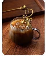 Taza De Café De Vidrio Borosilicato De 400ml Con Patrón Creativo Para Desayuno Leche Agua Caliente Para Oficina Y Hogar - details 3