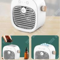 TD®USB Air Cooler Spray Refrigeración Aire acondicionado portátil Ventilador de esritorio portátil con carga - details 2