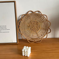 Mantelones De Rotura Hechos a Mano Bohemios Modernos Tapetes Para Mesa De Comedor a Prueba De Golpes Decoración De Boda Para Cocinas - details 2