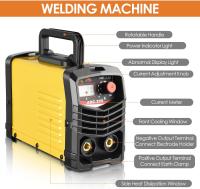 Máquina de soldadura de 220V ARC 225A, transformador de cobre, inversor de paso de bivoltaje, CC 3500W, equipo soldador MMA - details 6