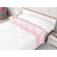 Mercatienda.es Sábanas de Coralina Térmica Premium - 220 Gramos de Invierno - Doble Perchado - MOD ESTEVO GRIS - Validas 190/200cm + 30cm - Confort Antiestrés - Serie Oro - details 8