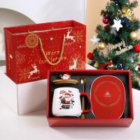 Taza De Café Cerámica Aislada Regalo Set De Tazas Para Leche Y Café Taza Térmica De Regalo Con Capacidad Para 301-500ml - details 9