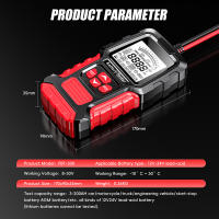 Testero De Batería De Coche 12V 24V Analizador Digital LCD Para Carro Camión Motocicleta Herramienta De Diagnóstico Y Análisis - details 11