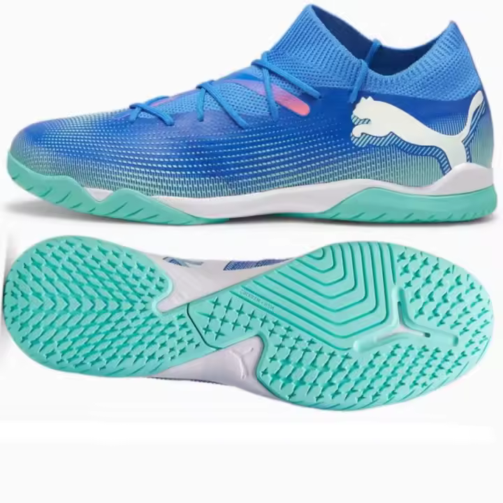 Puma FUTURE 7 Match IT M 107936 01 shoes – Botines de fútbol sala con suela especial para indoor, ajuste ergonómico y materiales premium, proporcionando precisión y velocidad en espacios reducidos. - 1