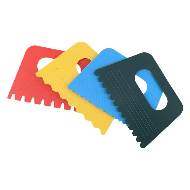 Pack De 4 Scrapers De Plástico Herramienta De Escultura Y Cerámica Para Pintura Uso DIY Set De Herramientas Manuales - 1