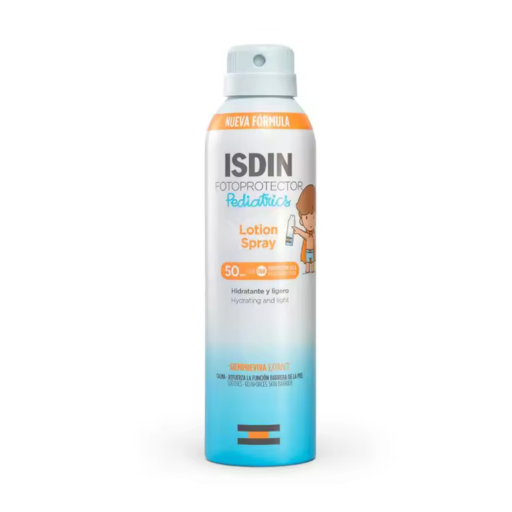 Fotoprotector Isdin SPF50 Pediatrics Spray 250ml - Protector Solar Intantil Spray - 1
