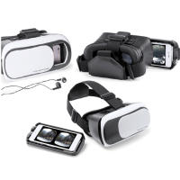 GAFAS REALIDAD VIRTUAL  BERCLEY 360º - Blanco y Negro 20x13x11cm - details 0