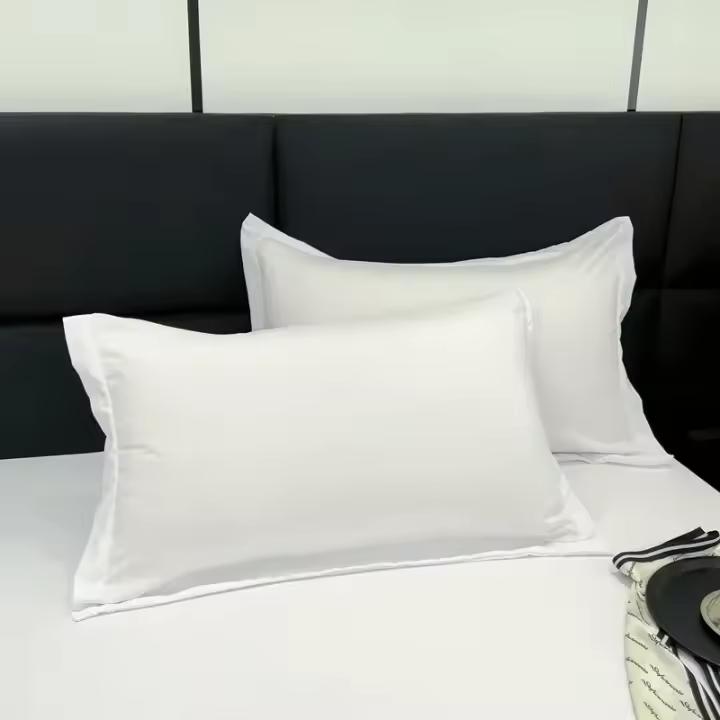 Funda De Cojín Decorativa Estilo Envelope 2pcs/1pc Color Blanco Gris Caqui Sólido Para Hogar Y Cuerpo Tamaño 48x74cm - 1