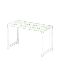 Estanteria microondas encimera blanco.Estante de microondas Pequeño microondas horno estantería estante estante microondas encimera encimera cocina contador de almacenamiento organizador tostadora estante estante estante de almacenamiento - details 0