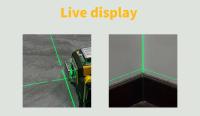 Nivel De Láser DEWALT DW089LG Auto Nivelado 12 Líneas 3 X 360 Grados Banda Verde Batería Li-Ion 12V Máximas Lasers - details 1