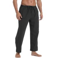 Pantalones Grandes King Billion Para Hombre Algodón Y Lino Estilo Ingles Rectos Cierre Elástico Casual Comodidad Talla Media - details 5