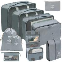 Set De 7 Bolsas Organizadoras De Viaje Para Equipaje Cubos De Plegado Para Ropa Y Zapatos Bolsa Portátil Para Organizar La Maleta - details 1