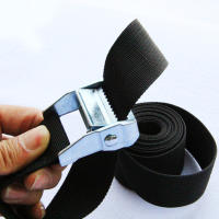 Cinta De Tensión Para Bicicleta Motocicleta Coche 1 Metro Con Hebilla Metálica Y Correa De Rescate Ropa Fuerte Para Equipaje Baggage Strap Buckle Tie-Down Belt - details 0
