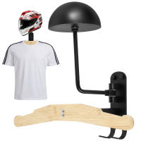 Soporte De Casco De Motocicleta Con Rotación De 180° Soporte De Pared Para Almacenamiento De Llaveros Y Chaquetas a Prueba De Polvo Y Resistente Al Desgaste - details 6