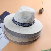 Sombrero para El Sol Hombre,Verano Paja Sol Sombrero de Paja, perfecto para hacer senderismo, Playa, cycling y montañismo. - details 8