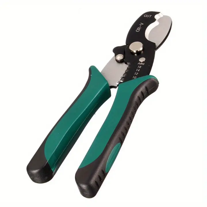 TAIMIMEI Alicate De Despeje De Cables Y Corte De Alambre HT2177 Herramienta Manual Para Trabajo Electrónico Tamaño 8 Pulgadas - 1