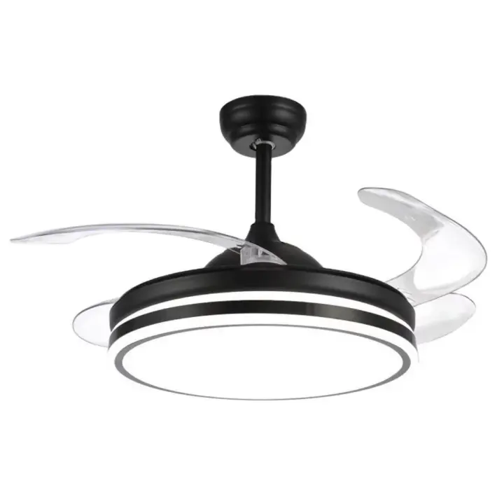 BEL AIR HOME - Ventilador de Techo Cocon Motor DC con Aspas Desplegables y Luz Led 36W - Ahorro de Energía y Modo Invierno - 1