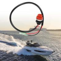 Interruptor De Arranque Y Paro Para Motor Externo De Barco Yate Accesorio De Cable De 55 Cm Interruptor De Botón Sin Llave Para Control De Motor De Barco - details 6