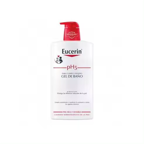 Eucerin PH5 Cuerpo y rostro Gel de baño Piel suave y sensible 400ml - 1