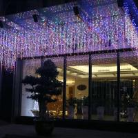 Guirnalda De Navidad Con Luces De Cuchilla LED Cortina De Escritorio Decorativa Para Jardín Exterior Bodas Y Calle - details 3