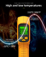 BSIDE Nuevo Termómetro Infrarrojo Profesional -50~530°C 12:1 Termómetro Infrarrojo LCD Digital No Contacto Con Láser Para Industrial - details 9