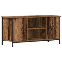 Cabinet de TV vidaXL Madera Vieja 100x40x50 cm Madera Ingenierada y Acero - details 1