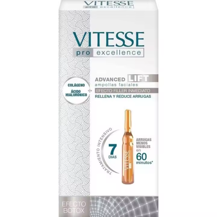 Ampollas Vitesse PRO EXCELLENCE ADVANCED LIFT Efecto Lifting Inmediato 7 Ampollas - 1