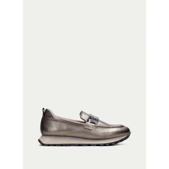 HISPANITAS HI243621 Mocasines y náuticos mujer 33644 24I MOCASIN HEBILLA BASALT - 1