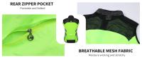 Chaleco Reflector WOSAWE Impermeable Para Motocicleta Viajes Nocturnos Fluorescentes Ropa De Ciclismo Moto Resistente Al Viento - details 5
