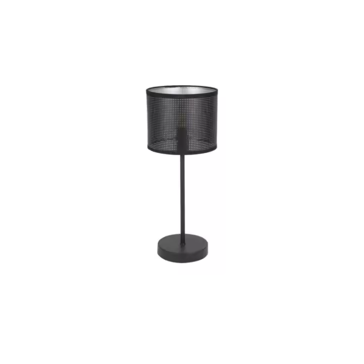 Fabrilamp - Sobremesa Anastasia 1xe14 Negro/negro-plata 42,5x17x17 Cm - 1