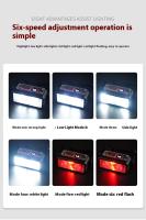 Linterna Frontal LED Potente Y Resistente Al Agua Con Recarga Tipo-C Torcha Frontal Para Camping Y Pesca 18650 - details 7