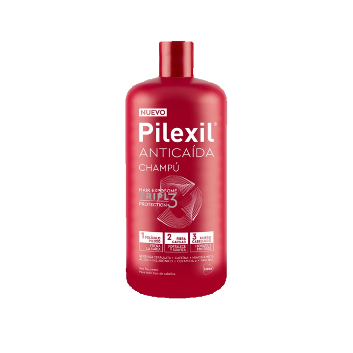 Pilexil Champú Anticaída Triple Protecion 900 ml