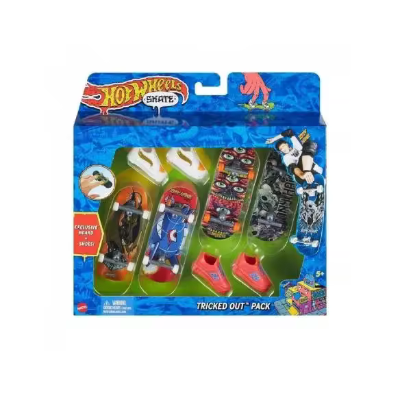 PACK 4 SKATE HOTWHEELS - 1