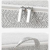 Caja De Almacenamiento Para Edredones Organizador a Prueba De Polvo Espacioso Para Ropa Y Colchones Caja De Plástico Ecológica De 110L - details 12