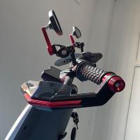 Protector De Mano Para Motocicleta CNC De Aluminio Resistente Al Viento Guardabarros Motocross Scooter Handlebar Protector - details 4