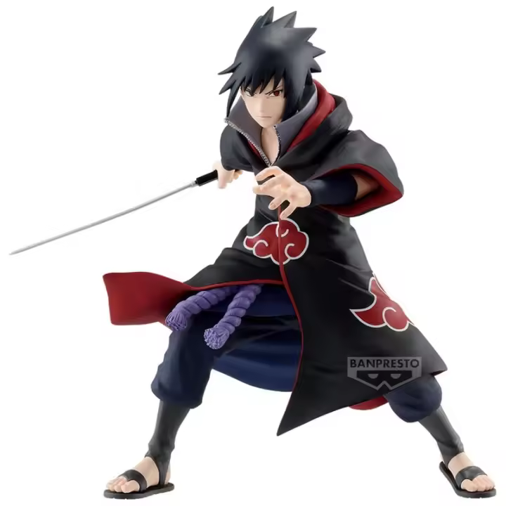 Figura Sasuke Uchiha IV Vibration Stars Naruto Shippuden 15cmFigura  Coleccionable - Idea de Regalo- Mercancia Oficial - Juguetes para Niños y Adultos - Movies Fans - Muñeco para Coleccionistas y Exposición - 1